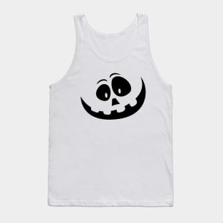 Cute Jack O Lantern / Halloween Pumpkin Face Tank Top